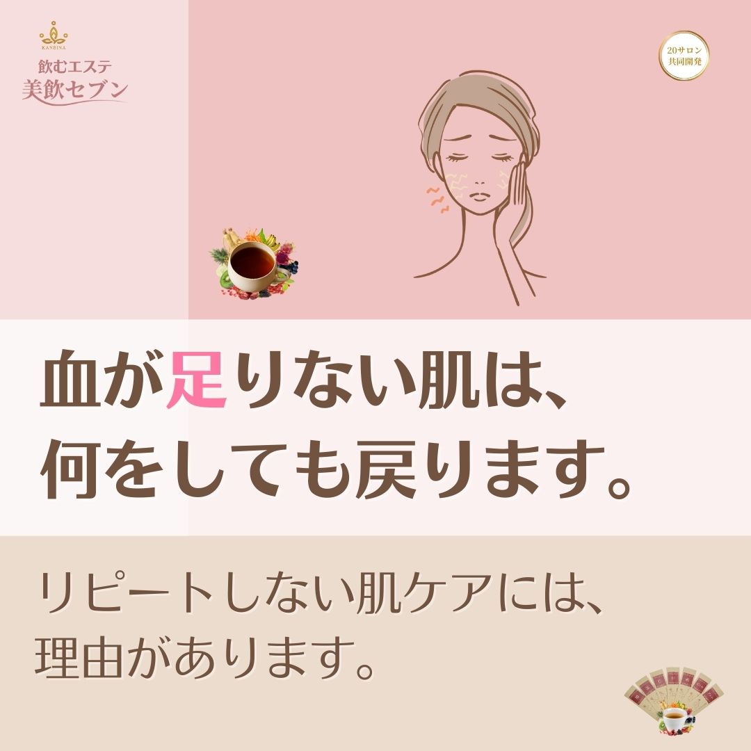 血行不良・くすみ・乾燥