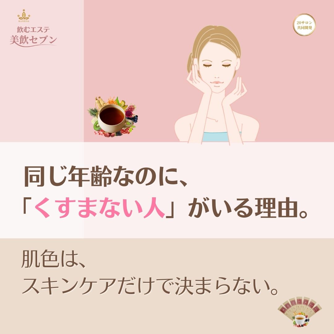 血の巡りと肌印象