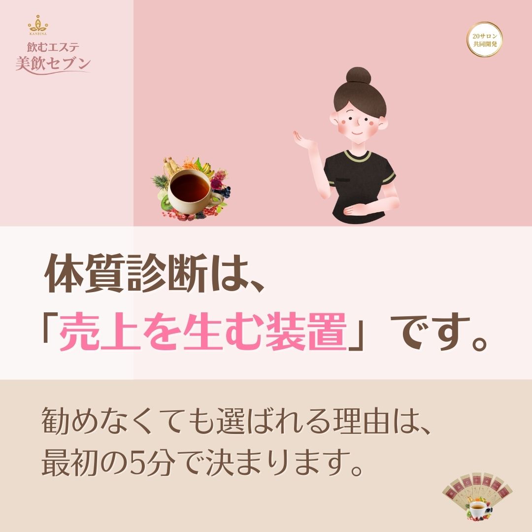 体質診断＝売上装置